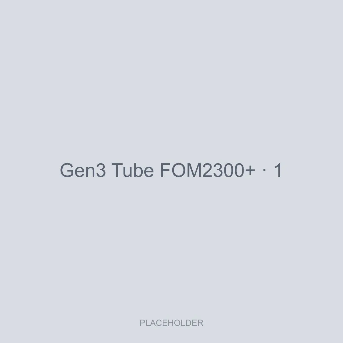 Gen3 Image Intensifier Tube FOM2300+